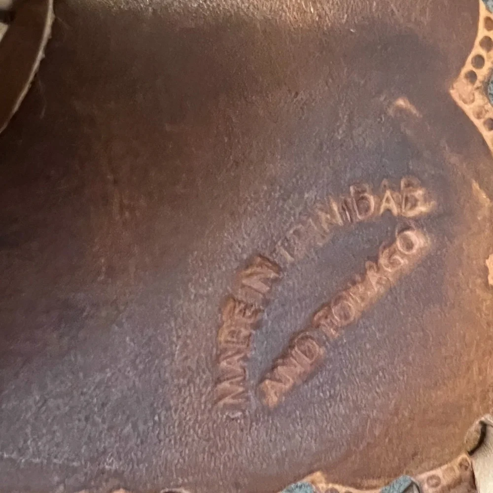 NWOT ONE OF A KIND LEATHER BACKPACK, BAG BROWN‎ AND TAN